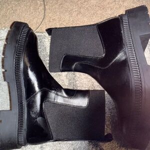 Mango Chunky Chelsea Boots